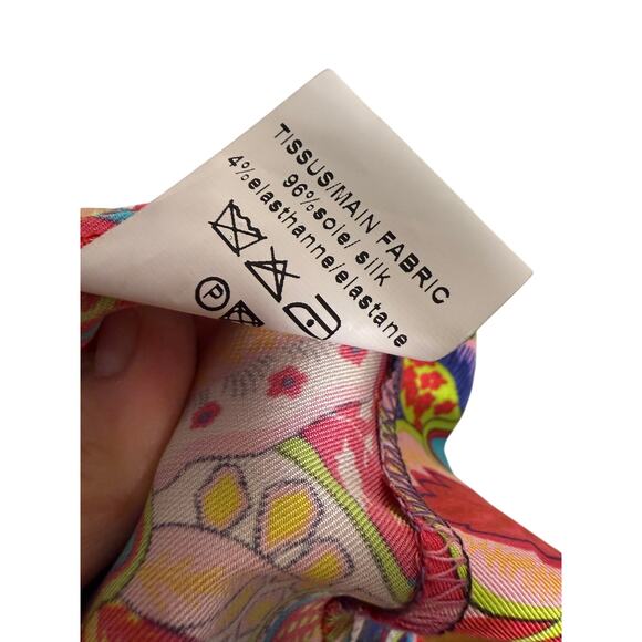 Souleiado Florence Silk Mini Dress Sz. 36 (US 4) - Picture 8 of 8